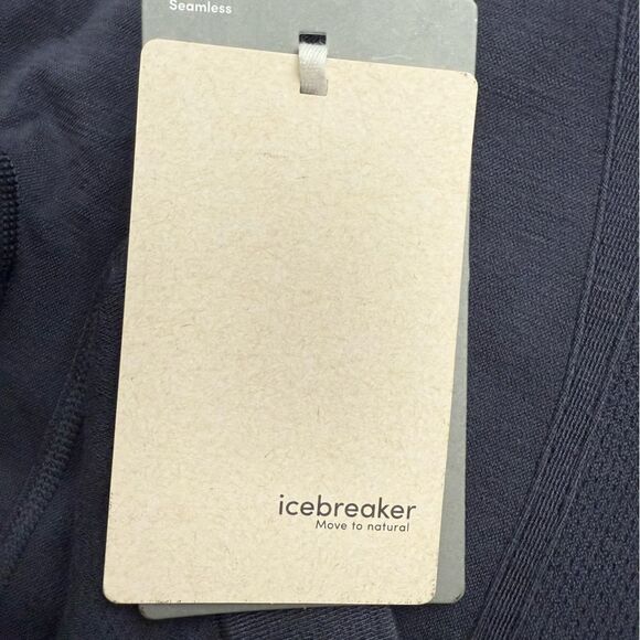 Icebreaker Merino Blend 260 Zone Knit Seamless 18” 3/4 Tights Small Graphite - Picture 5 of 8